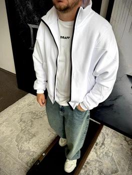 Бомбер XL/XXL Білий (51-027)