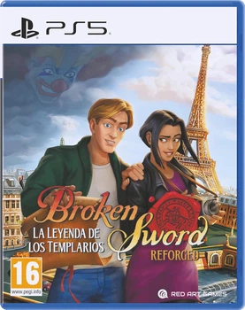 Гра Broken Sword-Shadow of the Templars Reforged для PS5 (З російськими субтитрами) (диск Blu-ray)