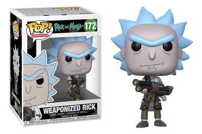Игровая фигурка 12439-PX-1QW "Rick & Morty, Weaponized Rick" FUNKO POP