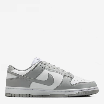 Женские кеды кожаные низкие Nike W Dunk Low Next Nature DD1873-113 37.5 (6.5US) 23.5 см Бело-серые (197602581591)