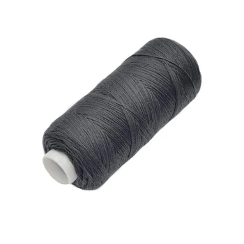 Нитки джинсовые KIWI 20/2 col.347, Серые, 200 ярдов Polimex