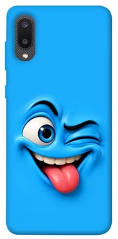 Чехол для Galaxy A02 с принтом Блакитний-бешкетник