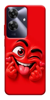 Чехол для Realme Note 60 с принтом Червоний-сердцеїд