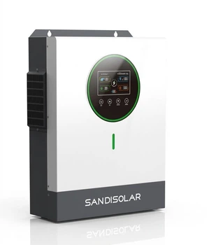 Гібридний інвертор SANDISOLAR SD-4862W-II 6.2KW 48V, струм заряду 120А, MPPT(60-500В), PV до 9кВт, Wi-Fi