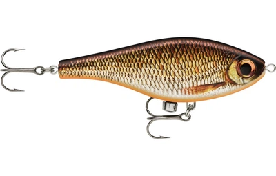 Воблер Rapala Super Shadow Rap Jerk 110 мм 41 г #RFSHL (SSDRJ11 RFSHL)