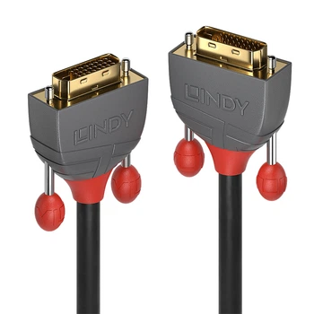 Кабель Lindy Anthra Line DVI-D - DVI-D Dual Link 5 м Black (4002888362245)