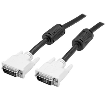 Kabel StarTech DVI-D - DVI-D Dual Link 2 m Black/White (DVIDDMM2M)