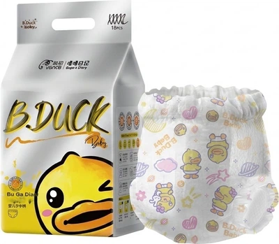 Подгузники-трусики Wanchu Little Yellow Duck XXXL (14-16 кг), 19 шт
