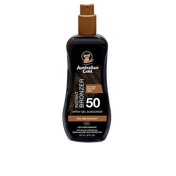 Солнцезащитный гель-спрей Australian Gold Instant Bronzer SPF50, 237 мл