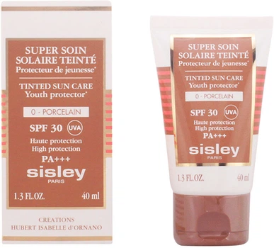 Тонирующий солнцезащитный крем Sisley Super Soin Porcelain SPF 30, 40 мл