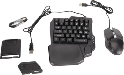 Ігровий комплект клавіатура та миша RGB для мобільних ігор, Android та iOS