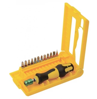 Насадки отверточные MASTERTOOL с телескопическим держателем набор 12 шт (40-0143)