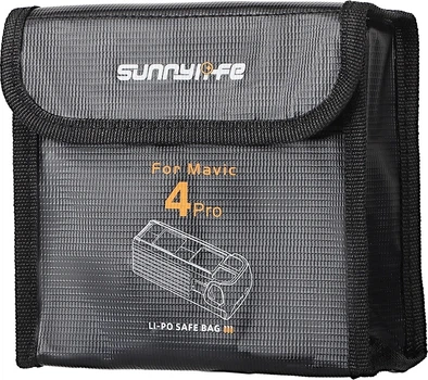 Torba ochronna Li-Po SunnyLife do przechowywania trzech akumulatorów dla DJI Mavic 4 Pro (M4P-DC011)