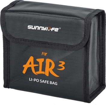 Torba ochronna Li-Po SunnyLife do przechowywania trzech akumulatorów dla DJI Air 3 (A3-DC599)