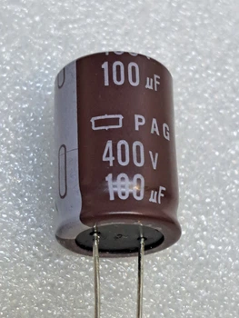 Конденсатор электролитический 100mkF 400V 105C Nippon Chemi-Con (18mm*25mm) (КЕ0087)