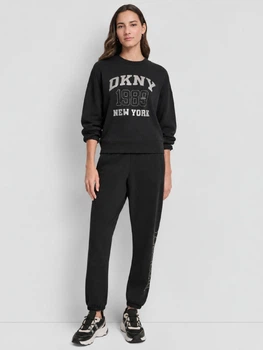 Спортивный костюм женский на флисе Donna Karan NY (DKNY) 534949504 M Черный (1163192192)