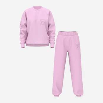 Спортивный костюм женский на флисе Victoria's Secret 896703355 L Розовый (1163145665)