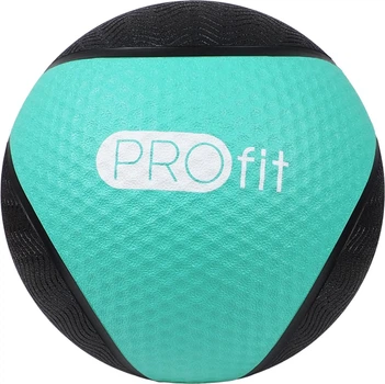 М'яч медичний Profit Force гумовий 4 кг Бірюзовий (5904310939522)
