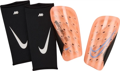 Ochraniacze piłkarskie Nike Mercurial Lite rozmiar XL Pomarańczowe (198728892370)