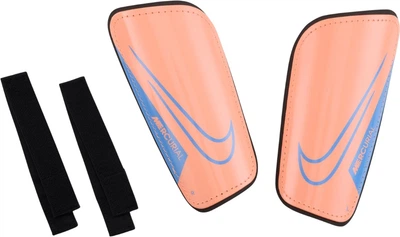 Ochraniacze piłkarskie Nike Mercurial Hardshell rozmiar S Pomarańczowe (198728898129)