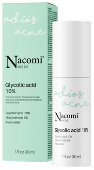 Сироватка для обличчя Nacomi Next Level Glycolic Acid 10% 30 мл (5902539716115)