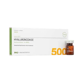 Innoaesthetics Hyaluronidase, 500 МО — професійний ферментний препарат для корекції філерів на основі гіалуронової кислоти