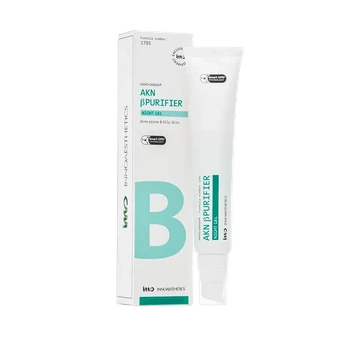 Innoaesthetics AKN β Purifier Night Gel нічний крем-гель для жирної та проблемної шкіри 50 г