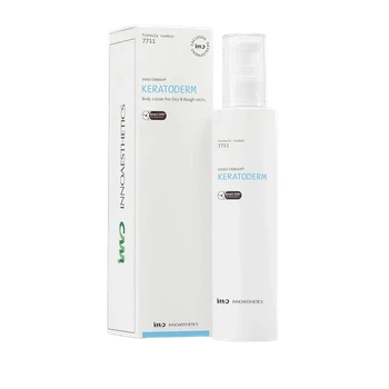 Innoaesthetics Keratoderm крем для тіла із сечовиною для сухої шкіри та гіперкератозу 200 мл