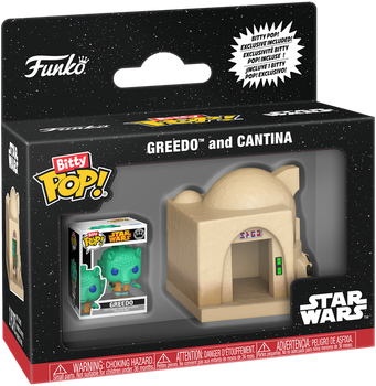 Zestaw figurek Funko Pop! Towns Greedo and Cantina (889698929677)