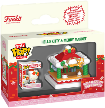 Zestaw figurek Funko Pop! Towns Hello Kitty and Merry Market (889698935555)