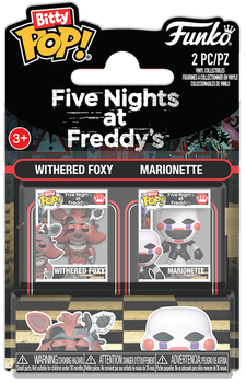 Набір фігурок Funko Pop! Withered Foxy and Marionette (889698940818)