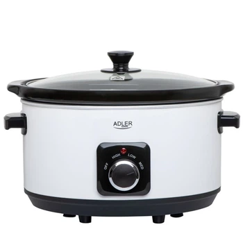Медленноварка Adler AD6413w 5,8 л 290 Вт White (5905575901354)