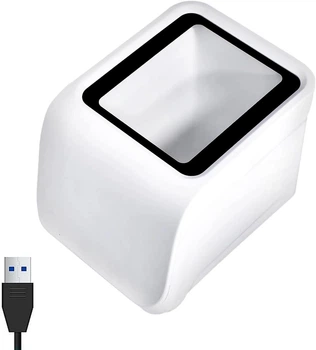 Настольный штрих-код сканер Проводной USB белый