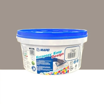 Фуга епоксидна для швів Mapei KERAPOXY EASY DESIGN 1,5 кг №112 Сірий