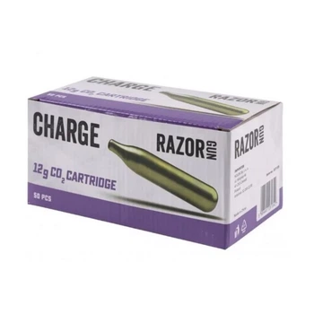 Баллончики RazorGun CO2 12 г 50 шт (5904441281842)