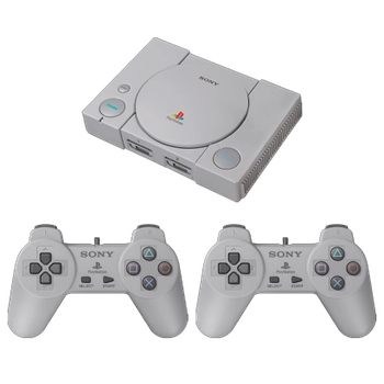 Консоль Sony PlayStation 1 Classic SCPH-1000R Europe 16GB Grey + 20 Вбудованих Ігор