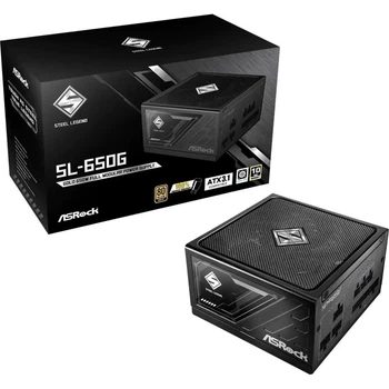 Блок питания Asrock STEEL LEGEND 650 Вт 80 PLUS Gold (4710483948916)
