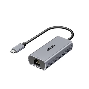 Мережевий адаптер Unitek USB-C на RJ-45 5 Гбіт/с (4894160058805)