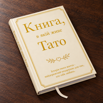 Книга, в которой живёт ПАПА. Книга подарок для сохранения истории папы.