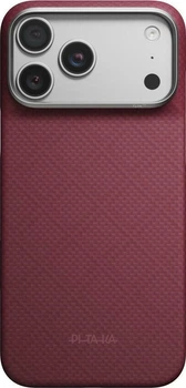 Etui na smartfon Apple iPhone 18 Pro Max/17 Pro Max Pitaka Edge Case Argyle MagSafe Burgundy (KI1817PM)