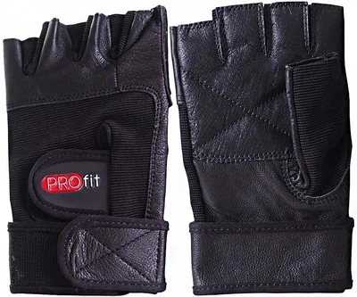 Rękawice kulturystyczne Profit Gym Pro 1615 XL Czarne (5902860631200)