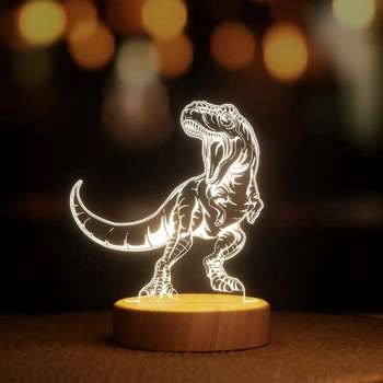 Светильник-ночник от USB "Динозавр. T-Rex"