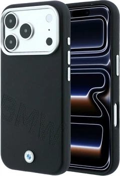 Чохол для смартфона Apple iPhone 18 Pro Max/17 Pro Max BMW Sign Inclined Deboss Letters MagSafe Black (BMHMP18X26SWOWDK)