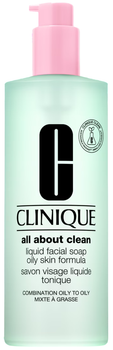 Рідке мило Clinique All About Clean для жирної шкіри 400 мл (20714322021)