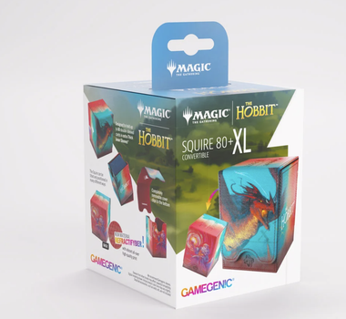 Pudełko na karty Gamegenic The Hobbit Squire 80+ XL Arcyklejnot Smaug, Robak Grozy (4251715425695)