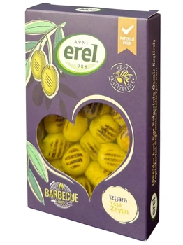 Оливки зелені гриль Avni Erel Barbecue Party 160 г (8681491209862)