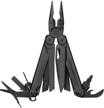 Мультитул Leatherman Wave Plus Black у синтетичному чохлі (832526) (37447000720)