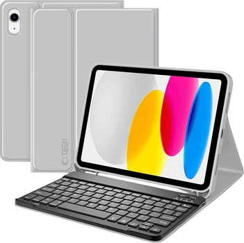 Чохол-клавіатура для планшета Apple iPad 10.9" 10 / 2022 / 11" 11 / 2025 Tech-Protect SC Pen + Keyboard Grey (5906302363117)