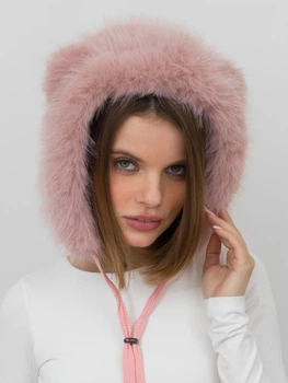 Шапка жіноча Vilss Пісець Empty Kitty VLU-2509-21-E One Size Пудра