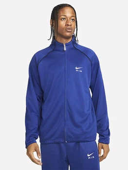 Спортивна жіноча кофта Nike Air. Knitted Men's Polyester Jacket DQ4221-455 L Синя (196151309328)